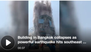Many feared dead after 7.7-magnitude earthquake hits Myanmar, with tremors felt across neighboring Thailand